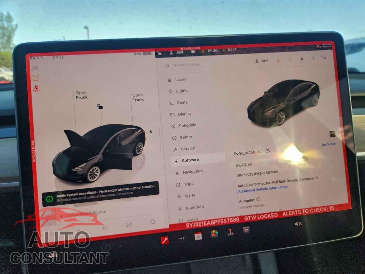 TESLA MODEL 3 2023 - 5YJ3E1EA9PF557586