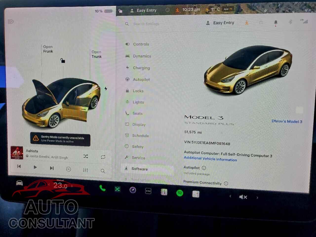 TESLA MODEL 3 2021 - 5YJ3E1EA8MF081648