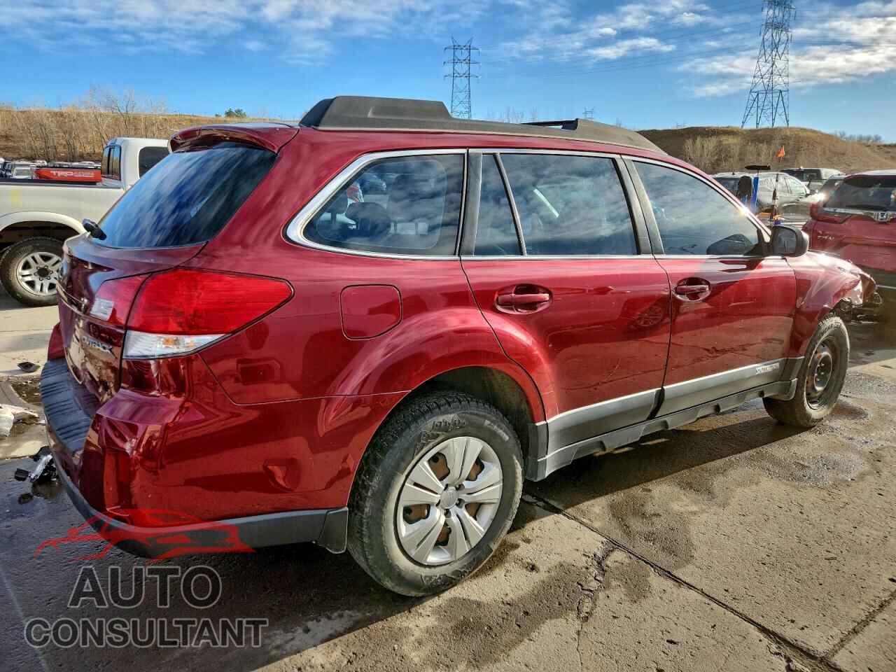 SUBARU OUTBACK 2012 - 4S4BRCAC3C3298034