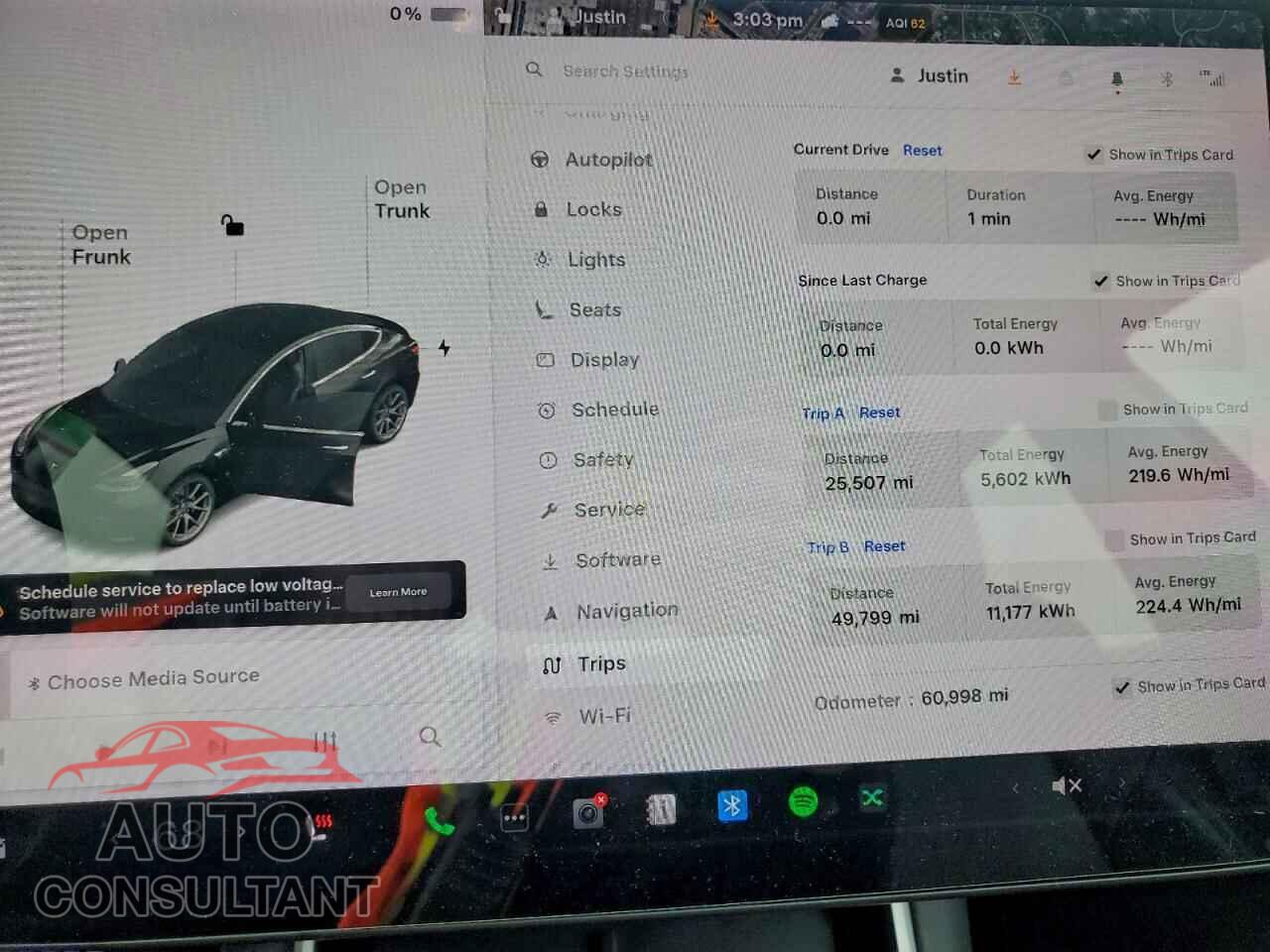 TESLA MODEL 3 2019 - 5YJ3E1EA0KF305959