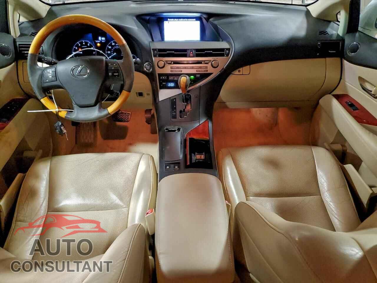 LEXUS RX350 2012 - 2T2BK1BA5CC146933