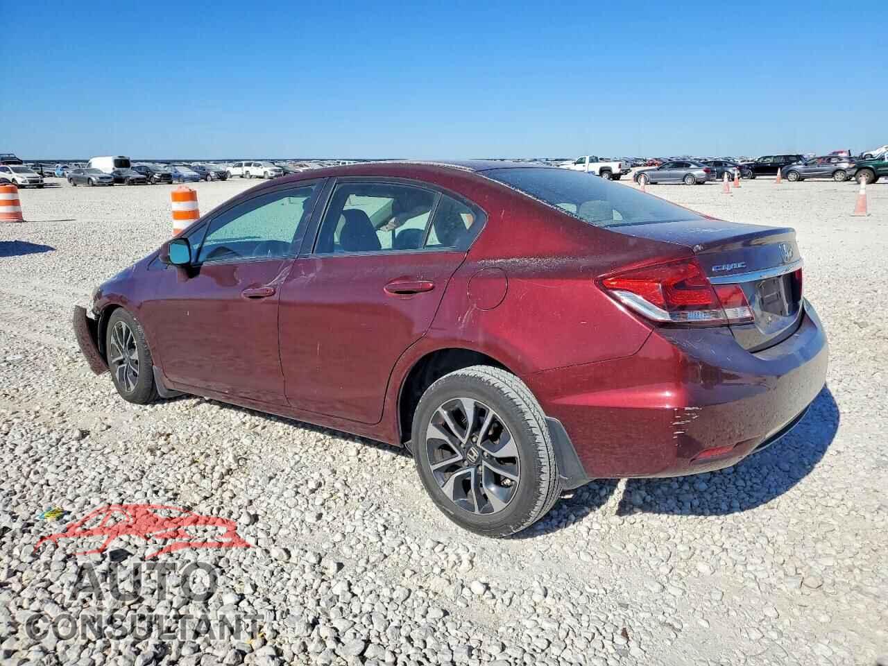 HONDA CIVIC 2013 - 19XFB2F89DE098682