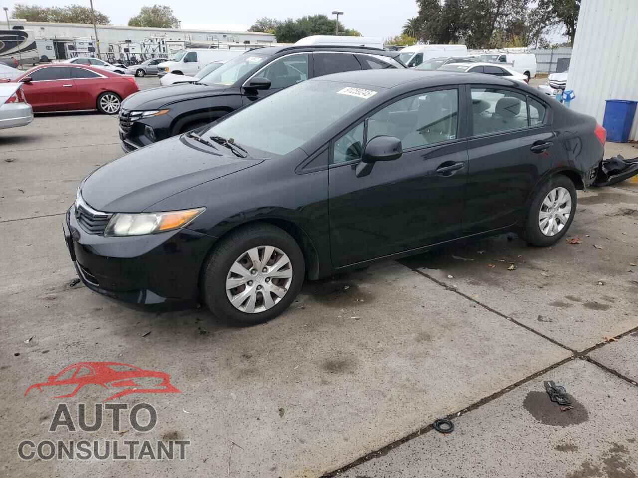 HONDA CIVIC 2012 - 19XFB2F54CE366249