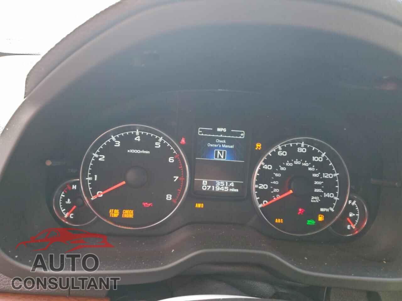 SUBARU OUTBACK 2014 - 4S4BRBLC4E3219609
