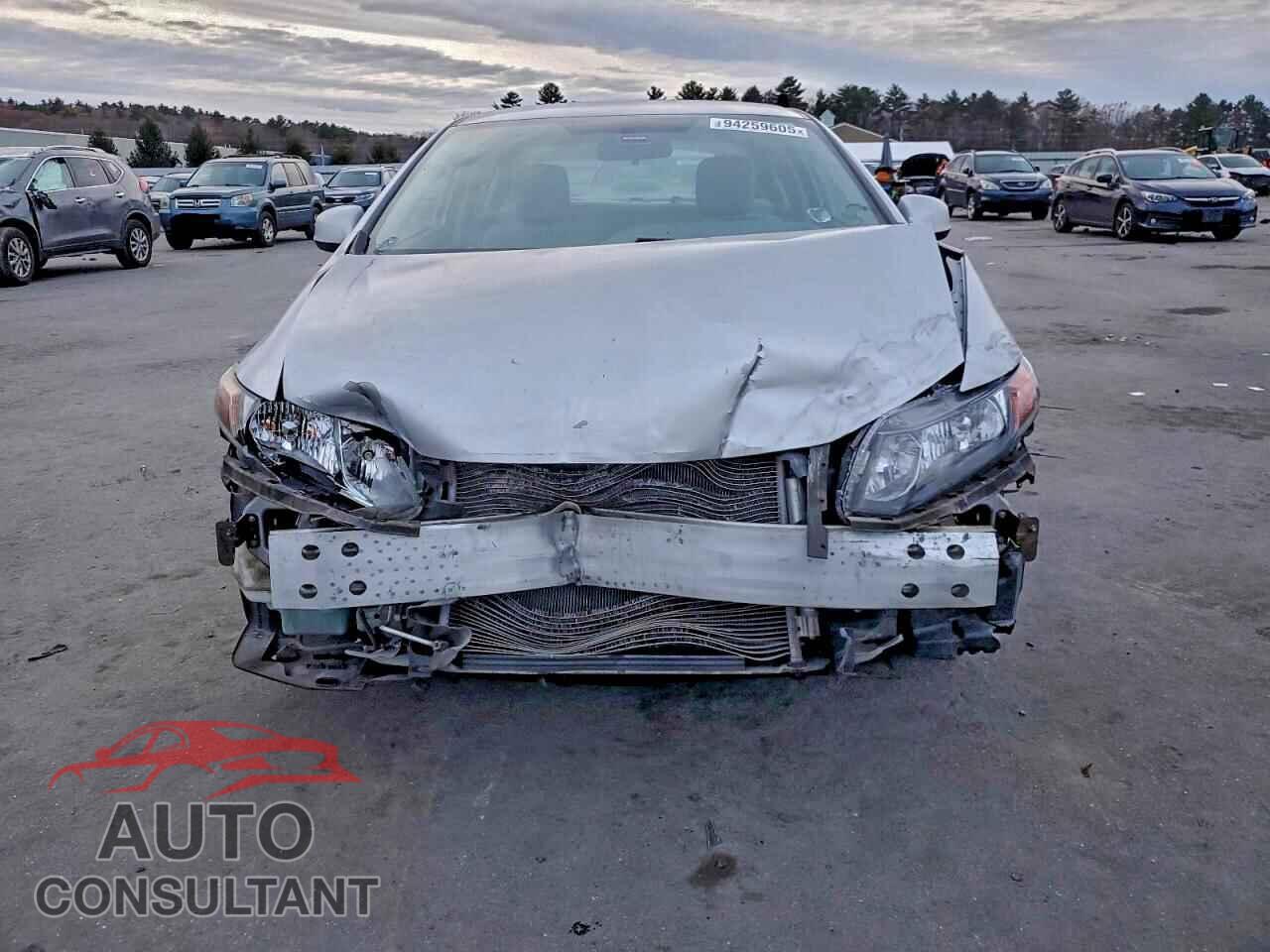 HONDA CIVIC 2012 - 2HGFB2F54CH570975