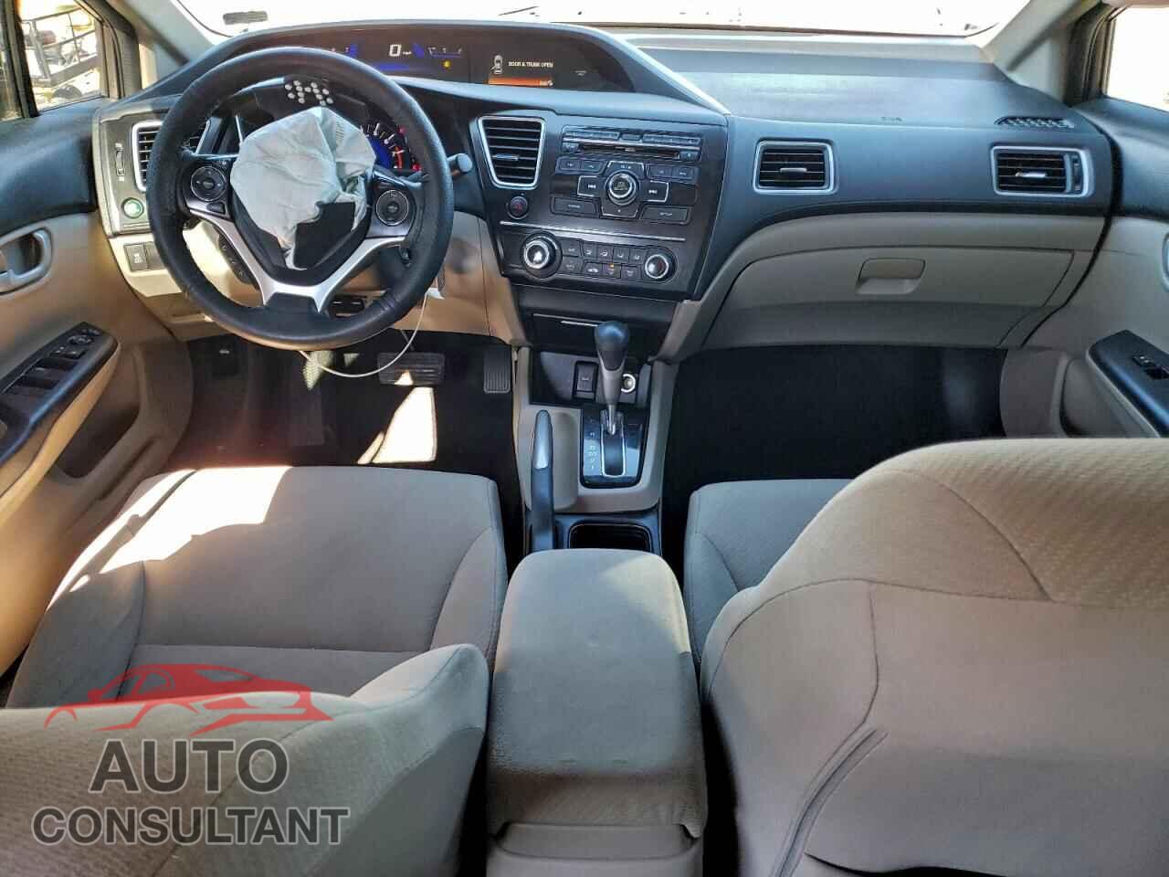 HONDA CIVIC 2013 - 2HGFB2F5XDH563465
