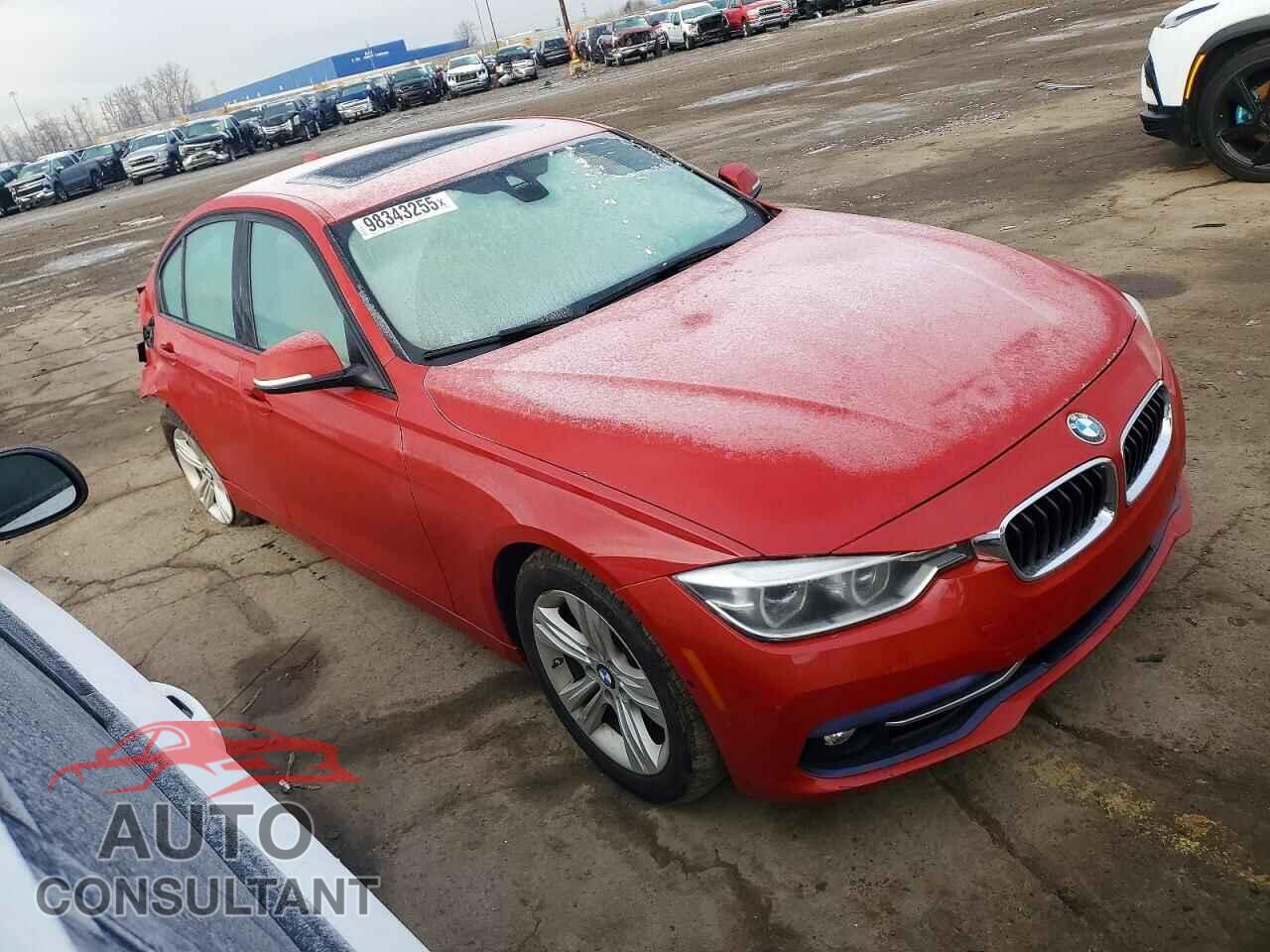 BMW 3 SERIES 2016 - WBA8E3G57GNU05807