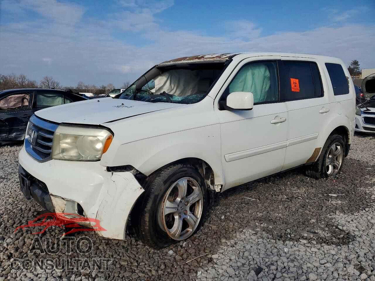 HONDA PILOT 2012 - 5FNYF3H45CB043393