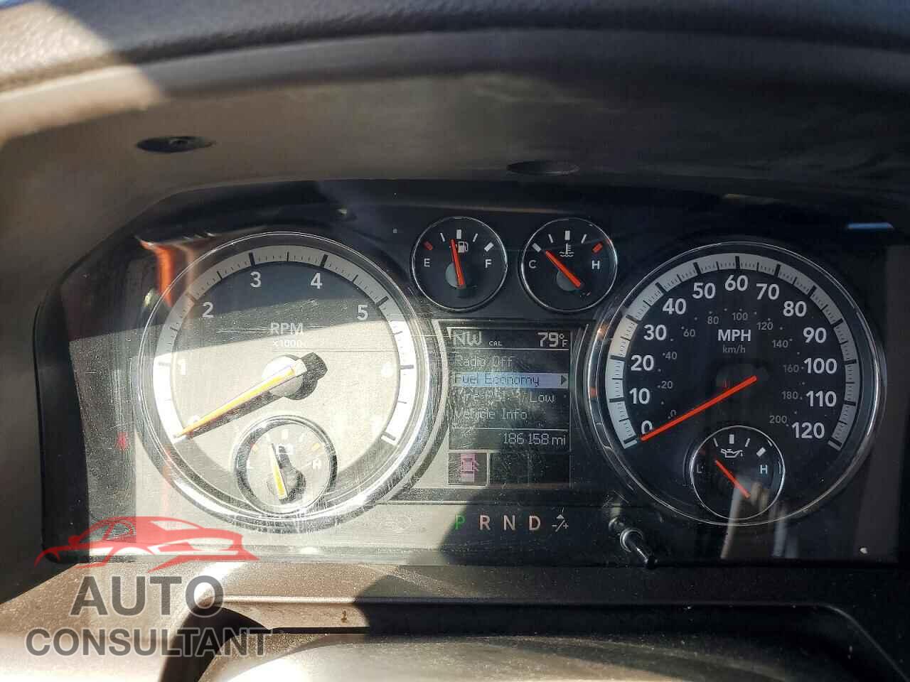 DODGE RAM 1500 2012 - 1C6RD7LP7CS176296