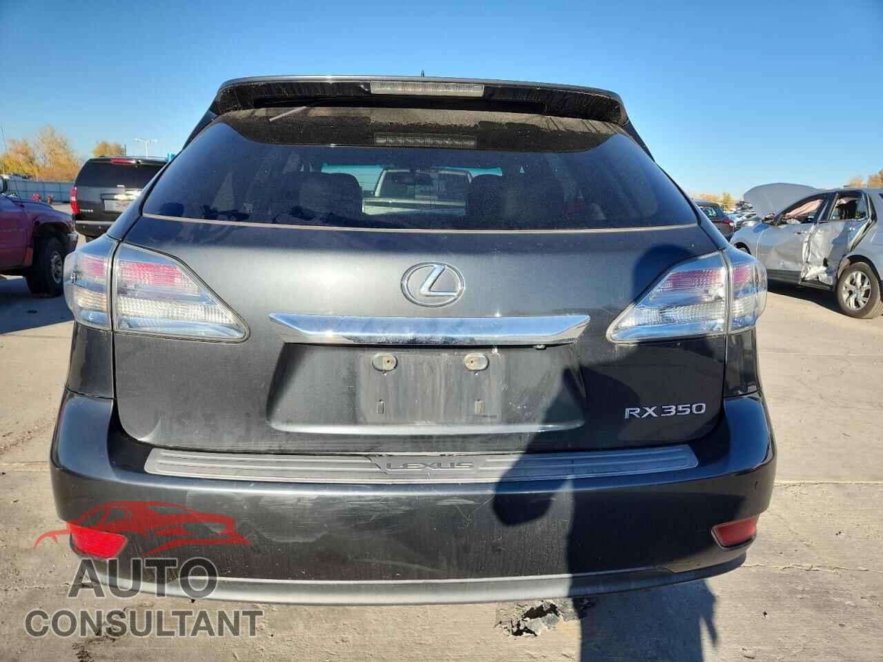 LEXUS RX350 2011 - 2T2BK1BA2BC090013
