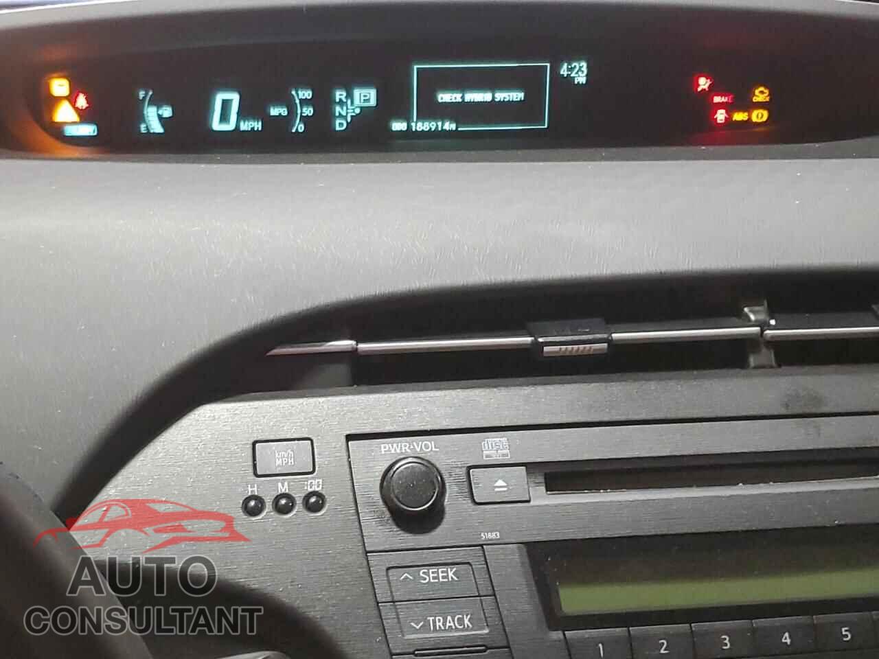 TOYOTA PRIUS 2011 - JTDKN3DU2B0284856