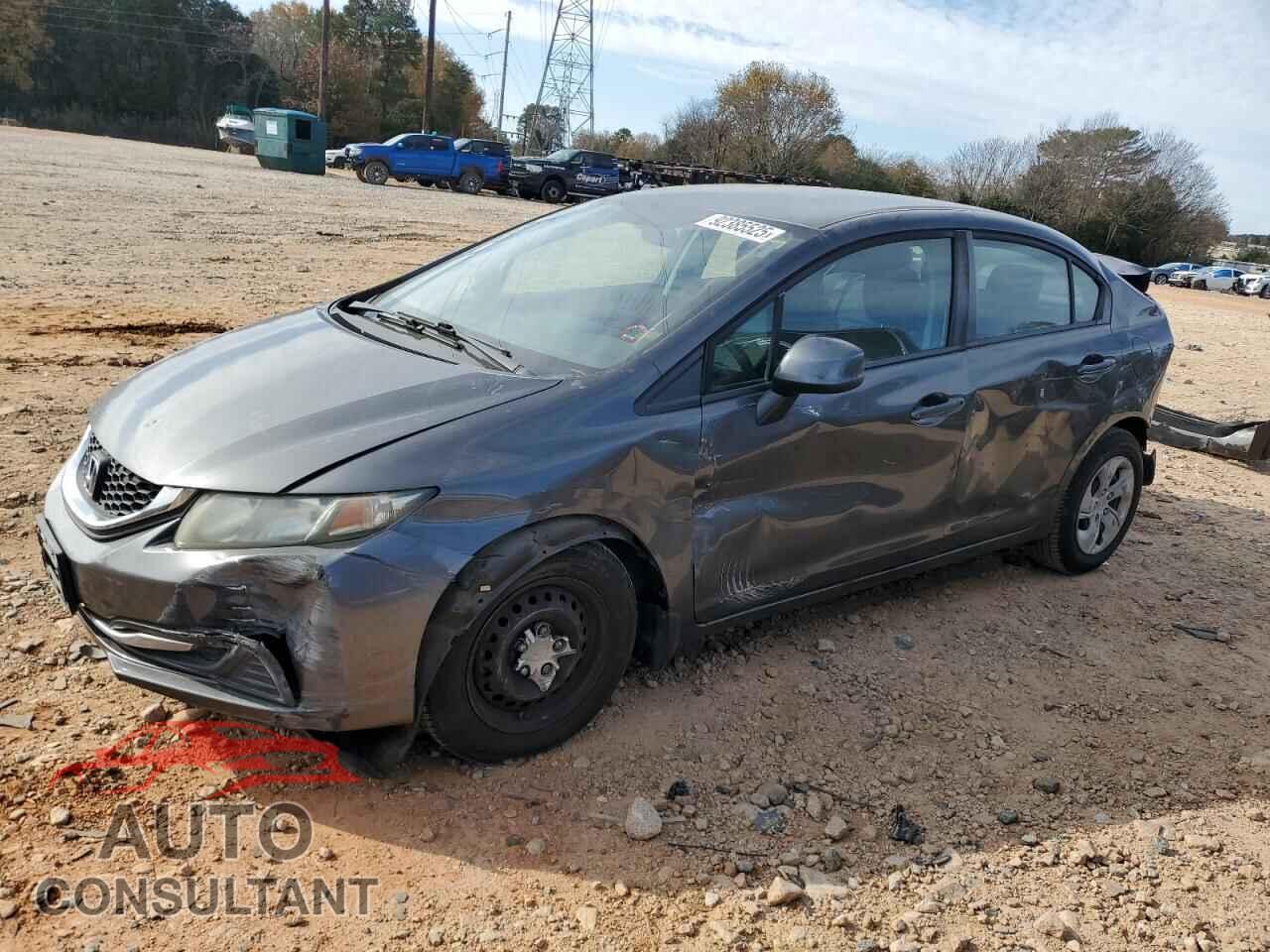 HONDA CIVIC 2013 - 2HGFB2F54DH532647