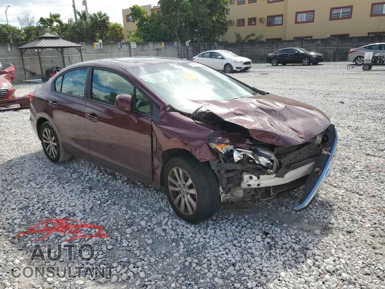 HONDA CIVIC 2012 - 2HGFB2F83CH608061