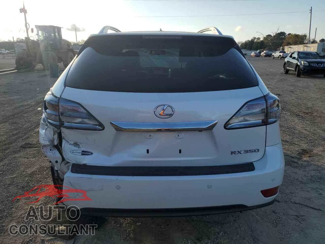 LEXUS RX350 2012 - 2T2ZK1BA6CC081296
