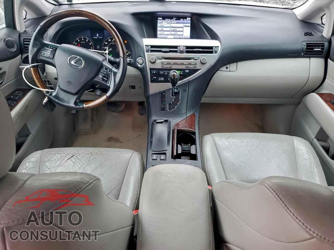 LEXUS RX350 2012 - 2T2BK1BA2CC122699