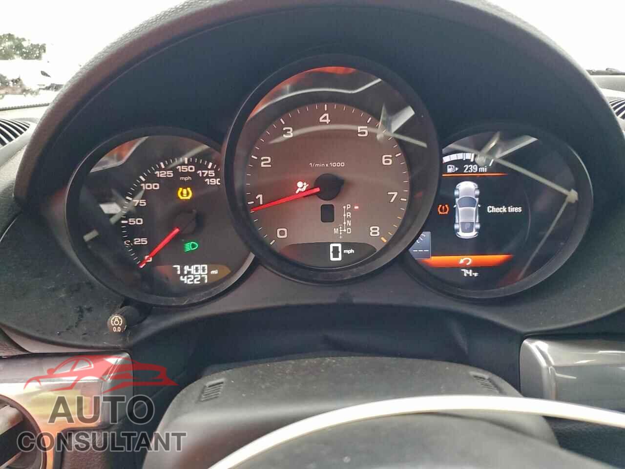 PORSCHE CAYMAN 2017 - WP0AB2A8XHS285207