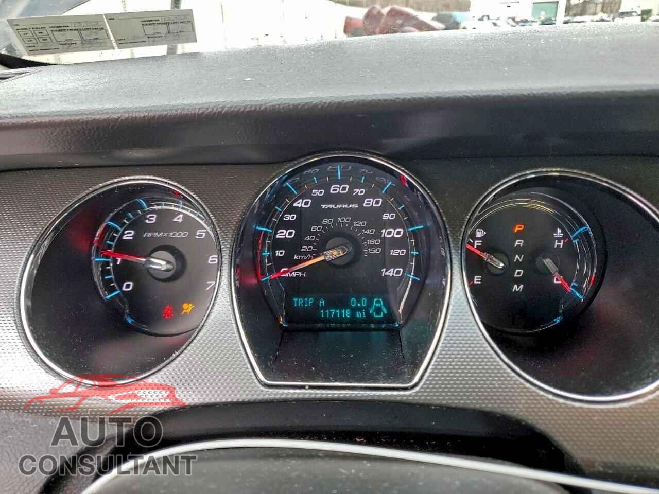 FORD TAURUS 2011 - 1FAHP2EW1BG134703