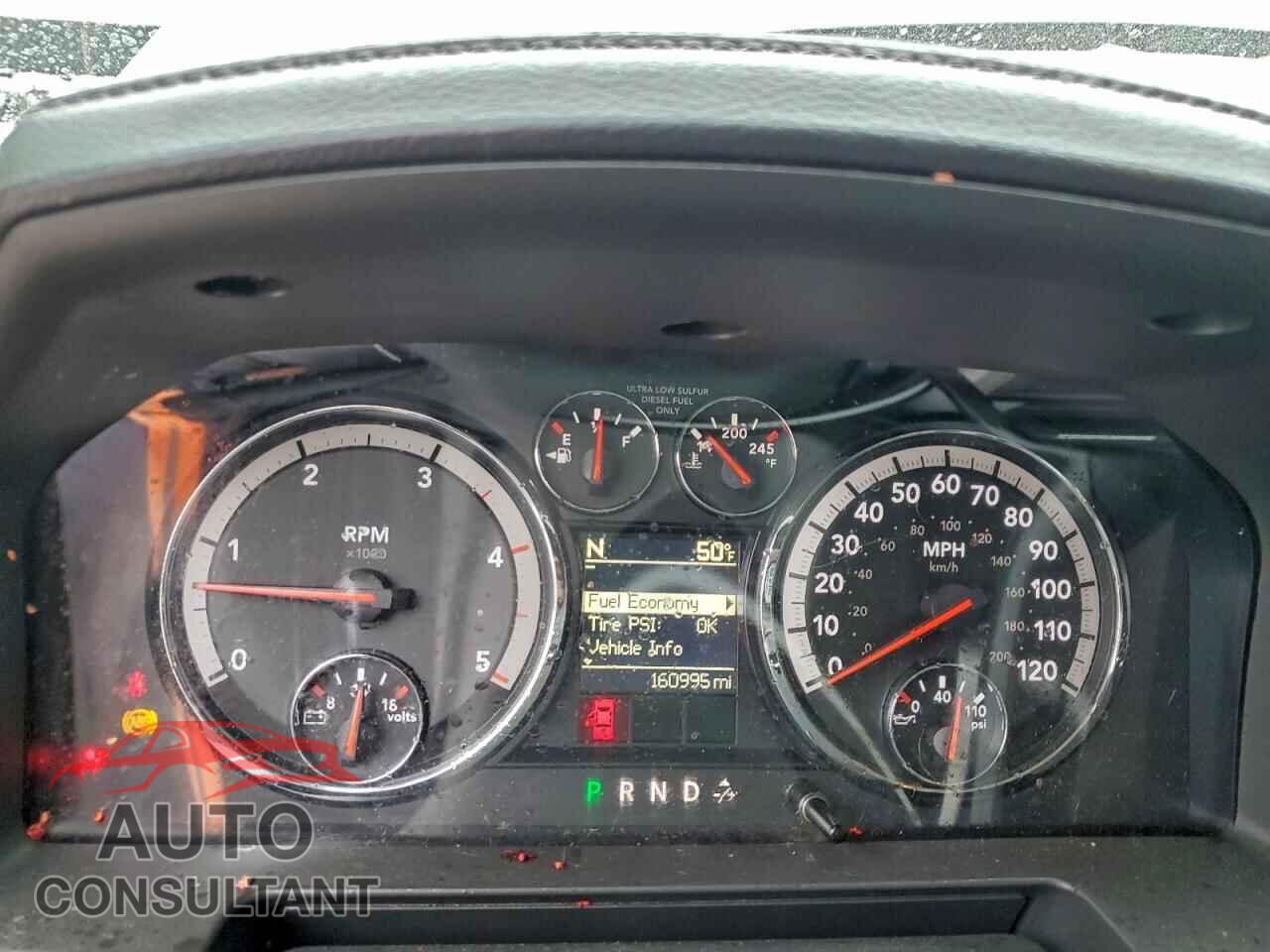 DODGE RAM 2500 2012 - 3C6UD5FL6CG159665