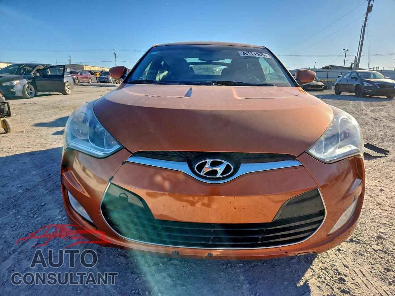 HYUNDAI VELOSTER 2013 - KMHTC6AD3DU158366
