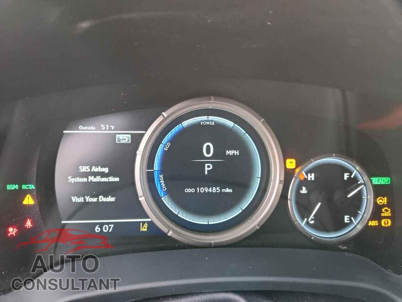 LEXUS RX450 2019 - 2T2BGMCA4KC035354