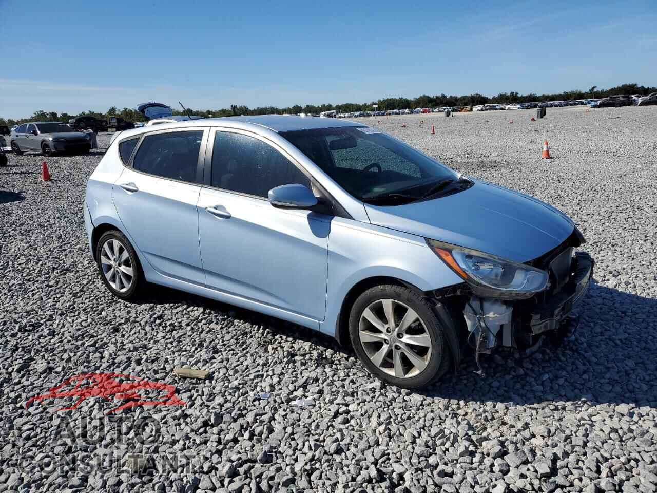 HYUNDAI ACCENT 2013 - KMHCU5AE5DU079541