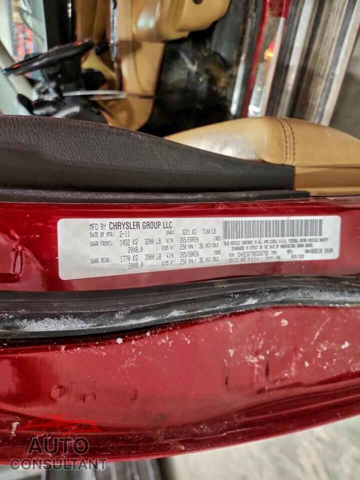 DODGE DURANGO 2011 - 1D4SE5GT9BC632796