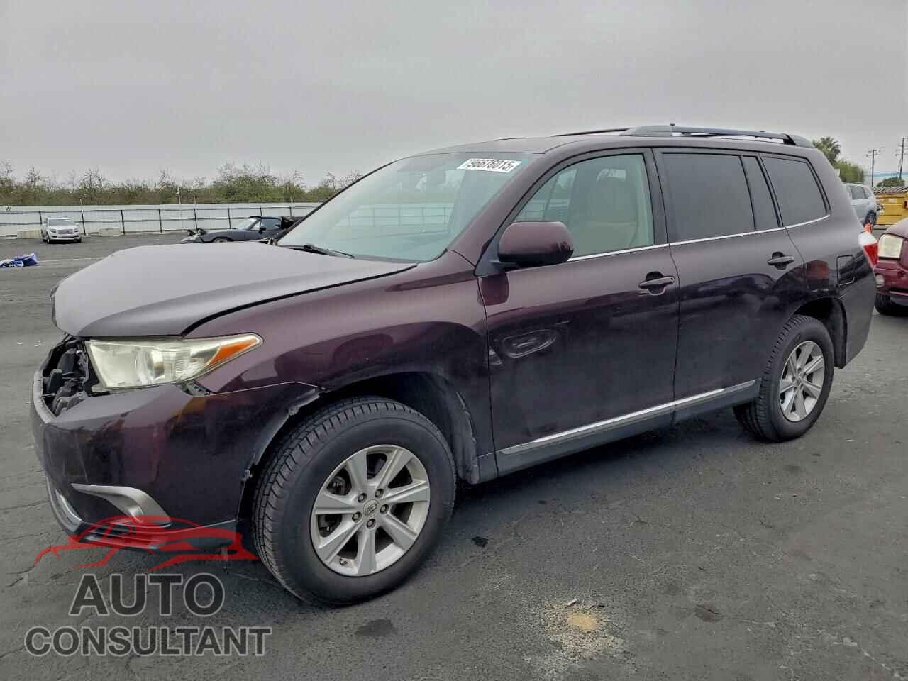 TOYOTA HIGHLANDER 2013 - 5TDBK3EH8DS189227