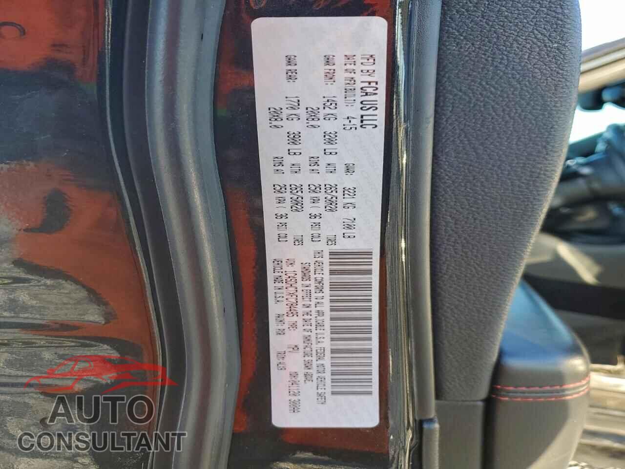 DODGE DURANGO 2015 - 1C4SDHCTXFC784485