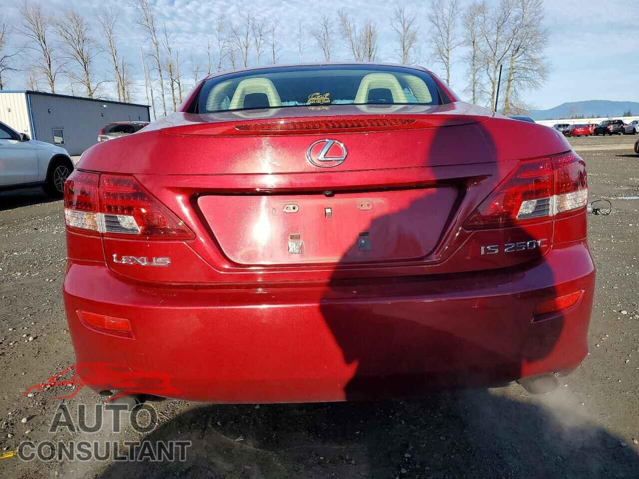 LEXUS IS 2010 - JTHFF2C25A2506736