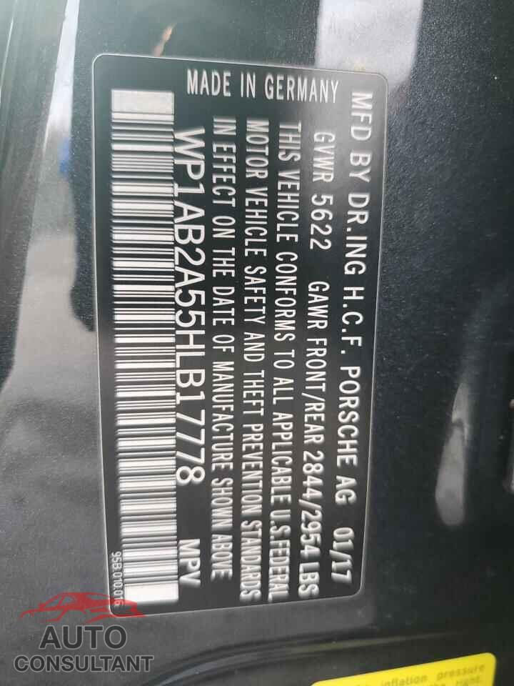 PORSCHE MACAN 2017 - WP1AB2A55HLB17778