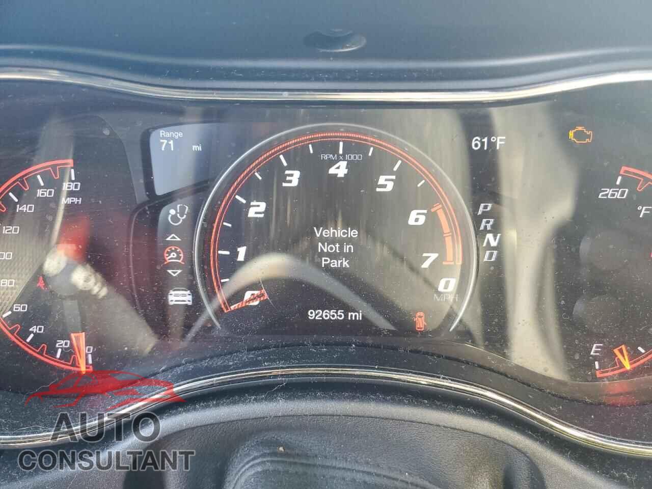 DODGE DURANGO 2018 - 1C4SDJGJ9JC498264
