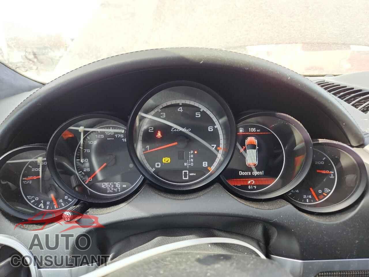 PORSCHE CAYENNE 2012 - WP1AC2A24CLA84283