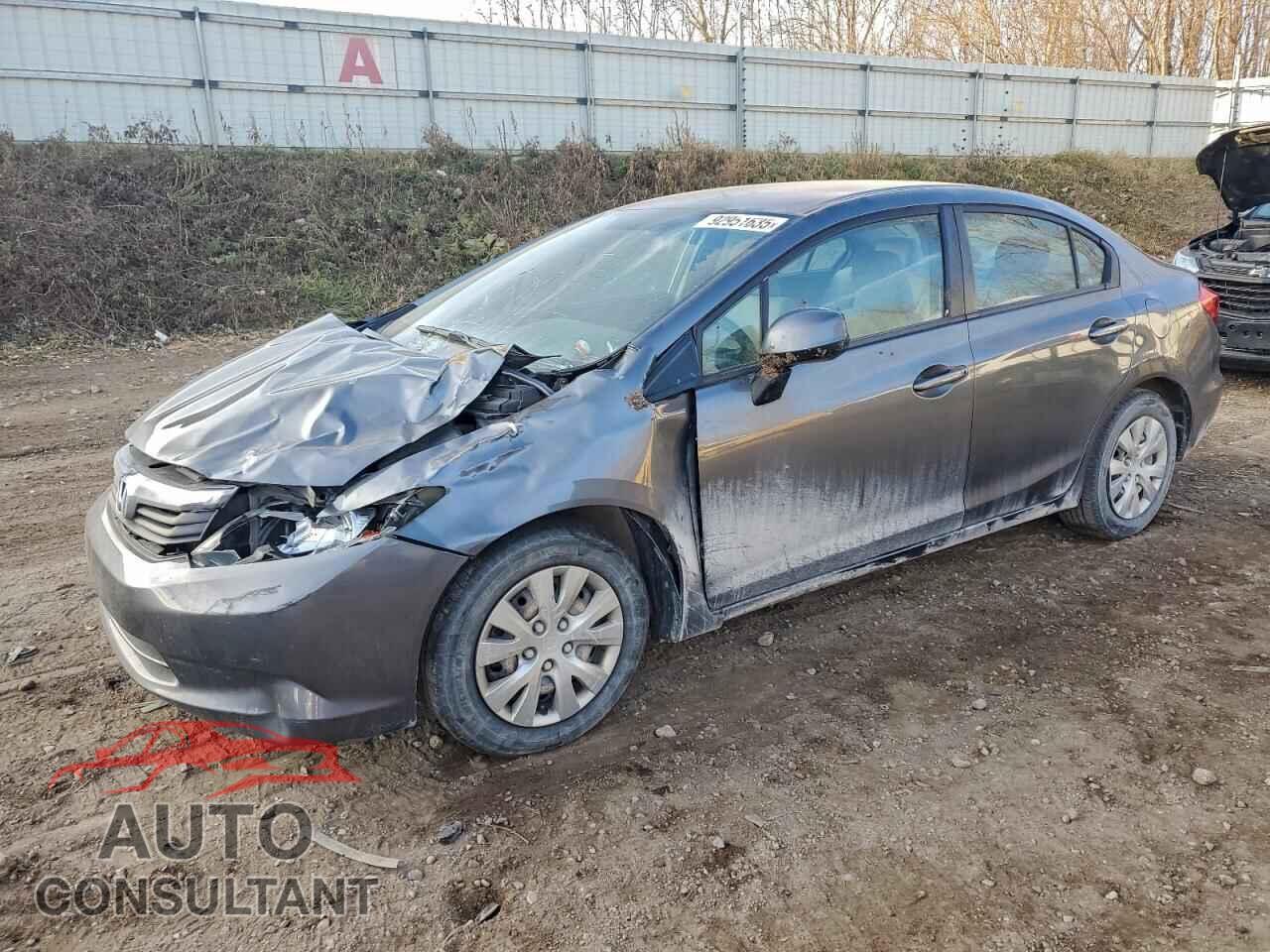 HONDA CIVIC 2012 - 19XFB2F59CE063659