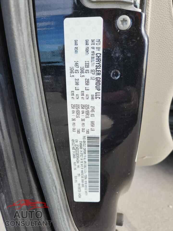 DODGE CARAVAN 2013 - 2C4RDGCG8DR544304