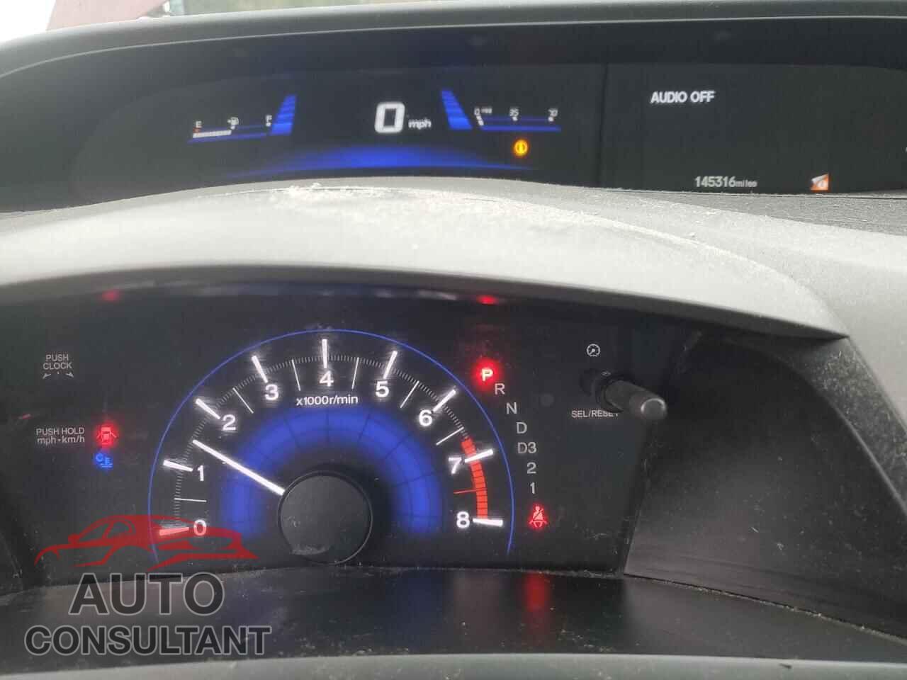 HONDA CIVIC 2012 - 19XFB2F59CE384052