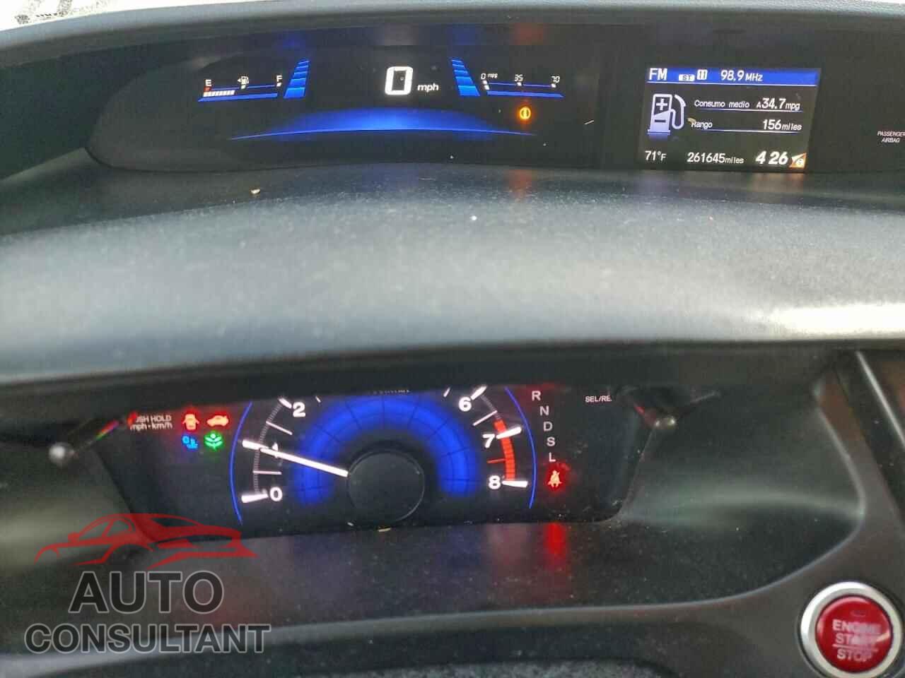 HONDA CIVIC 2014 - 19XFB2F8XEE234335