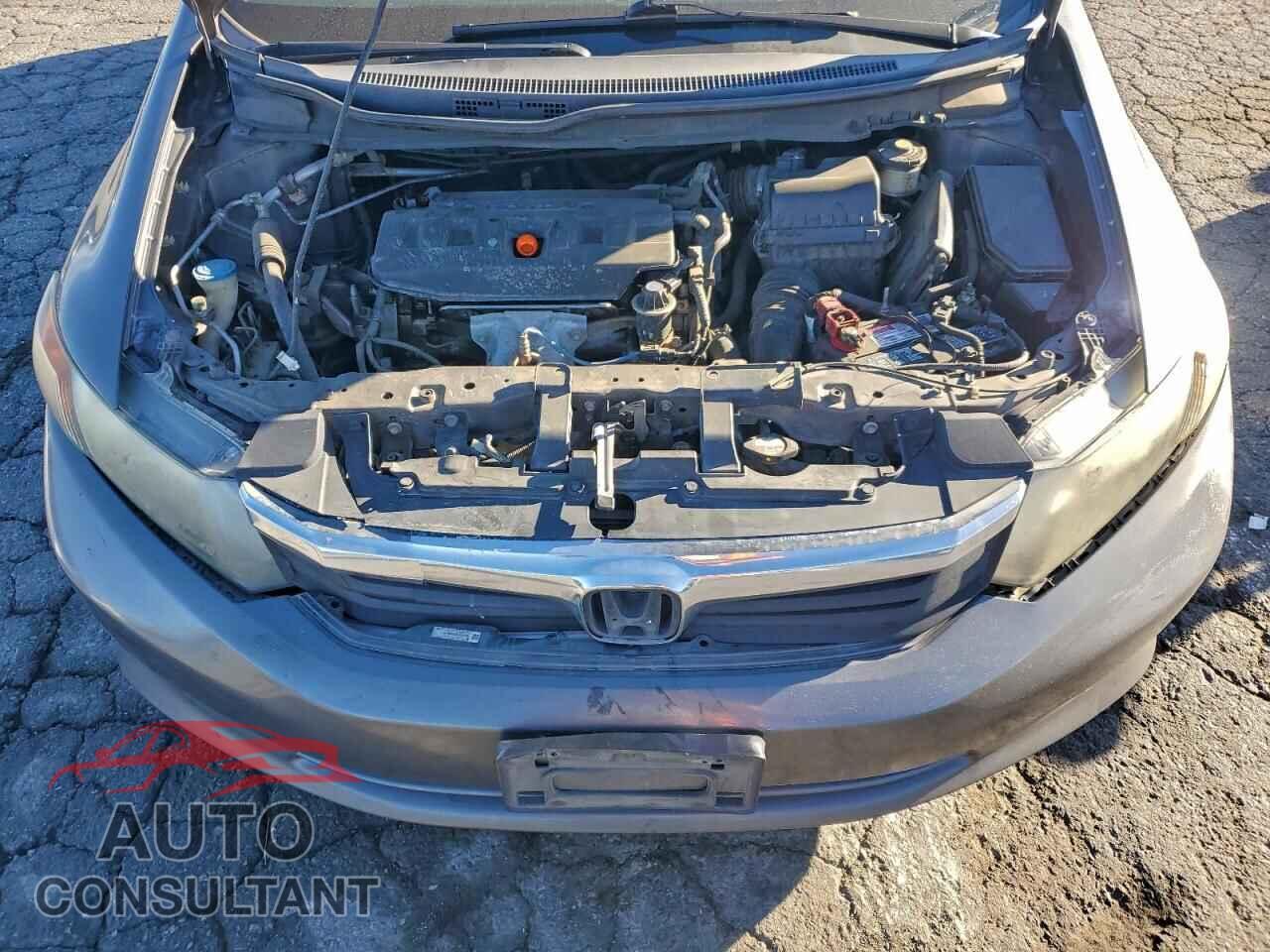 HONDA CIVIC 2012 - 19XFB2F56CE365278