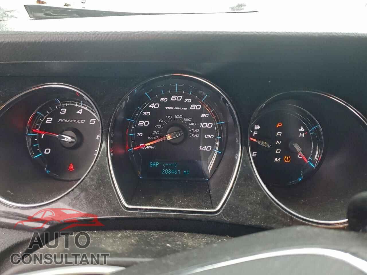 FORD TAURUS 2012 - 1FAHP2FW5CG114454