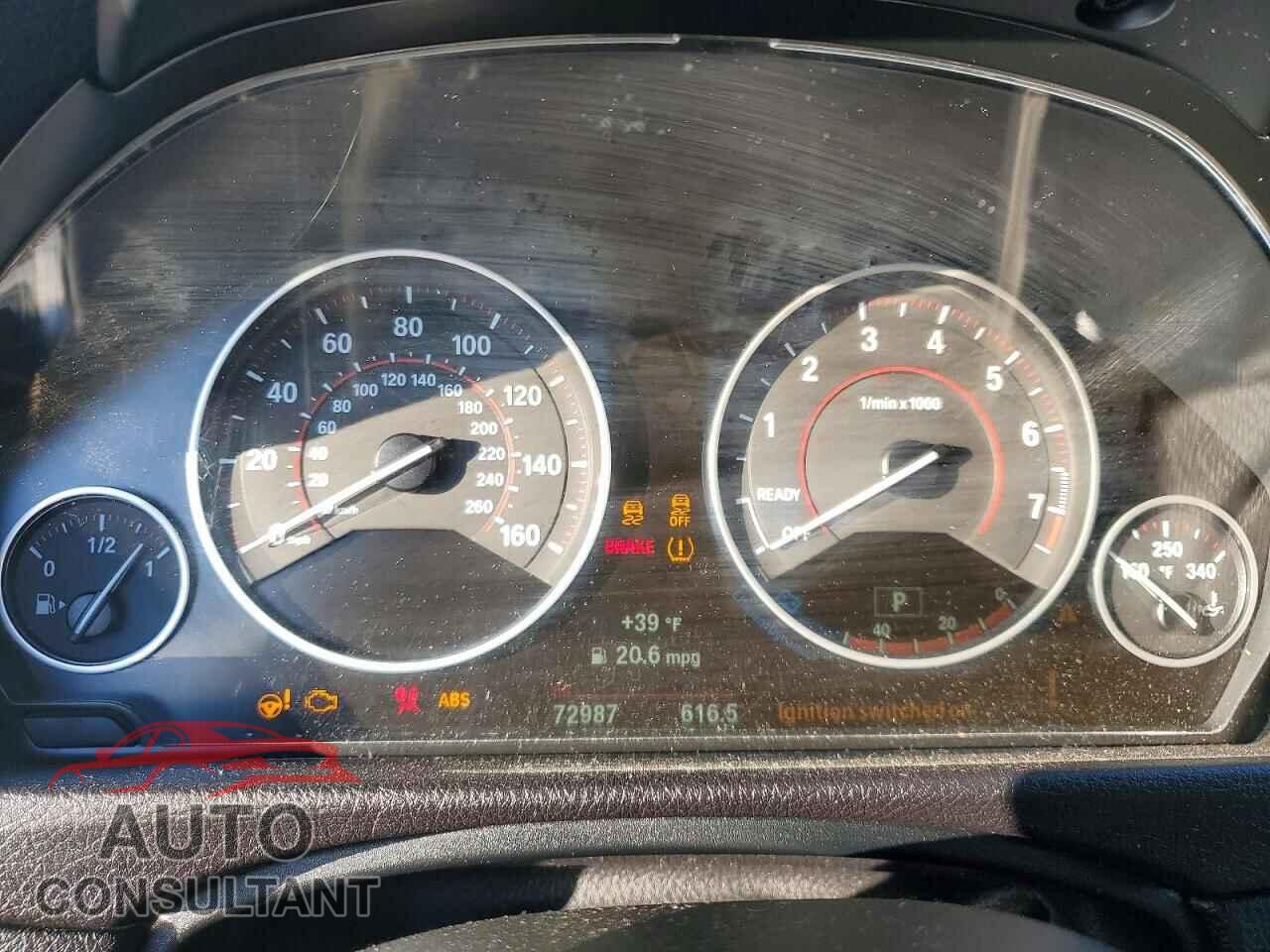 BMW 3 SERIES 2016 - WBA8E3G58GNU02429