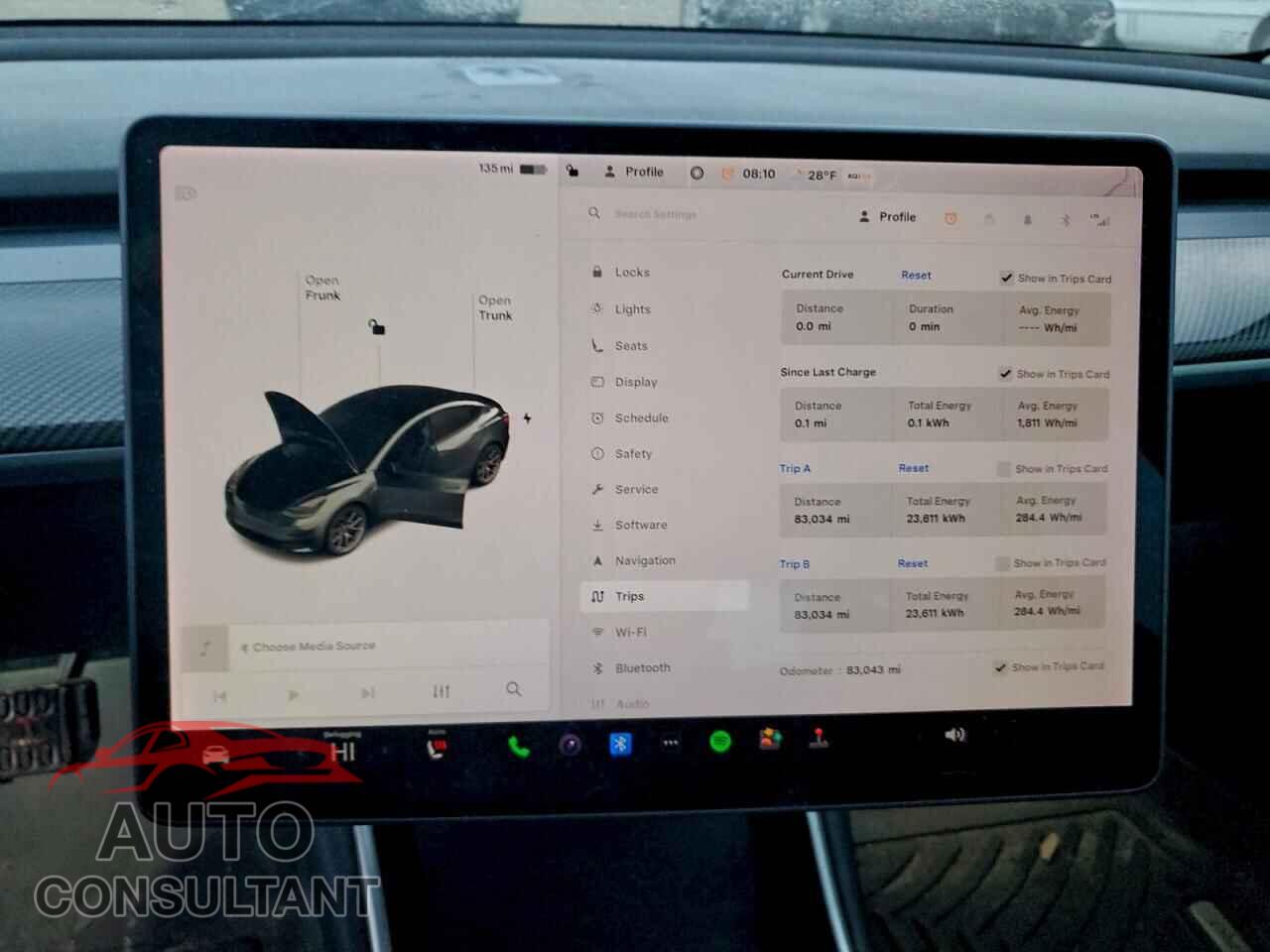 TESLA MODEL 3 2018 - 5YJ3E1EB9JF093120