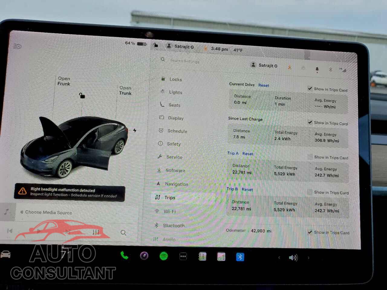 TESLA MODEL 3 2021 - 5YJ3E1EA1MF021064