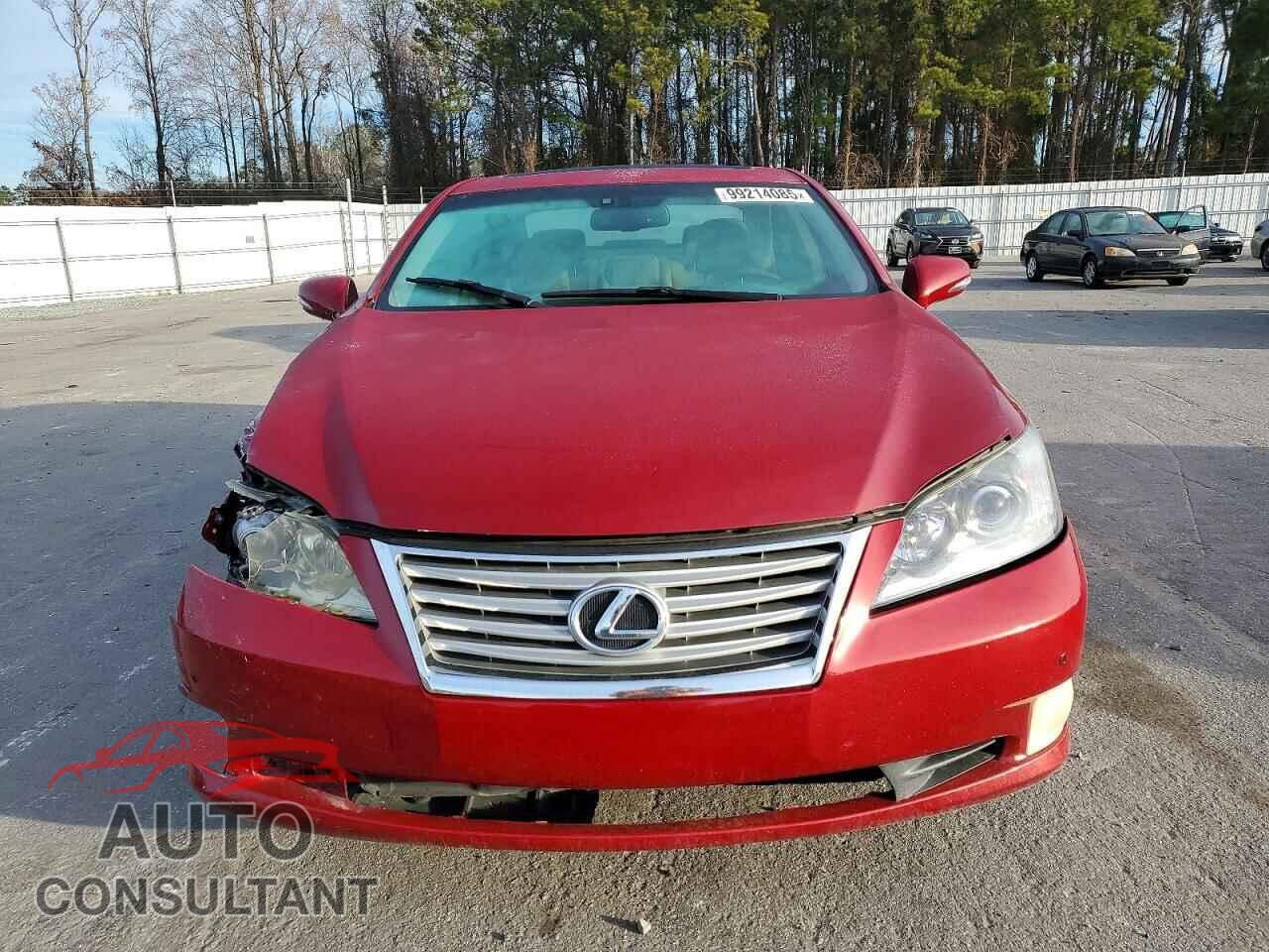 LEXUS ES350 2012 - JTHBK1EG8C2508903