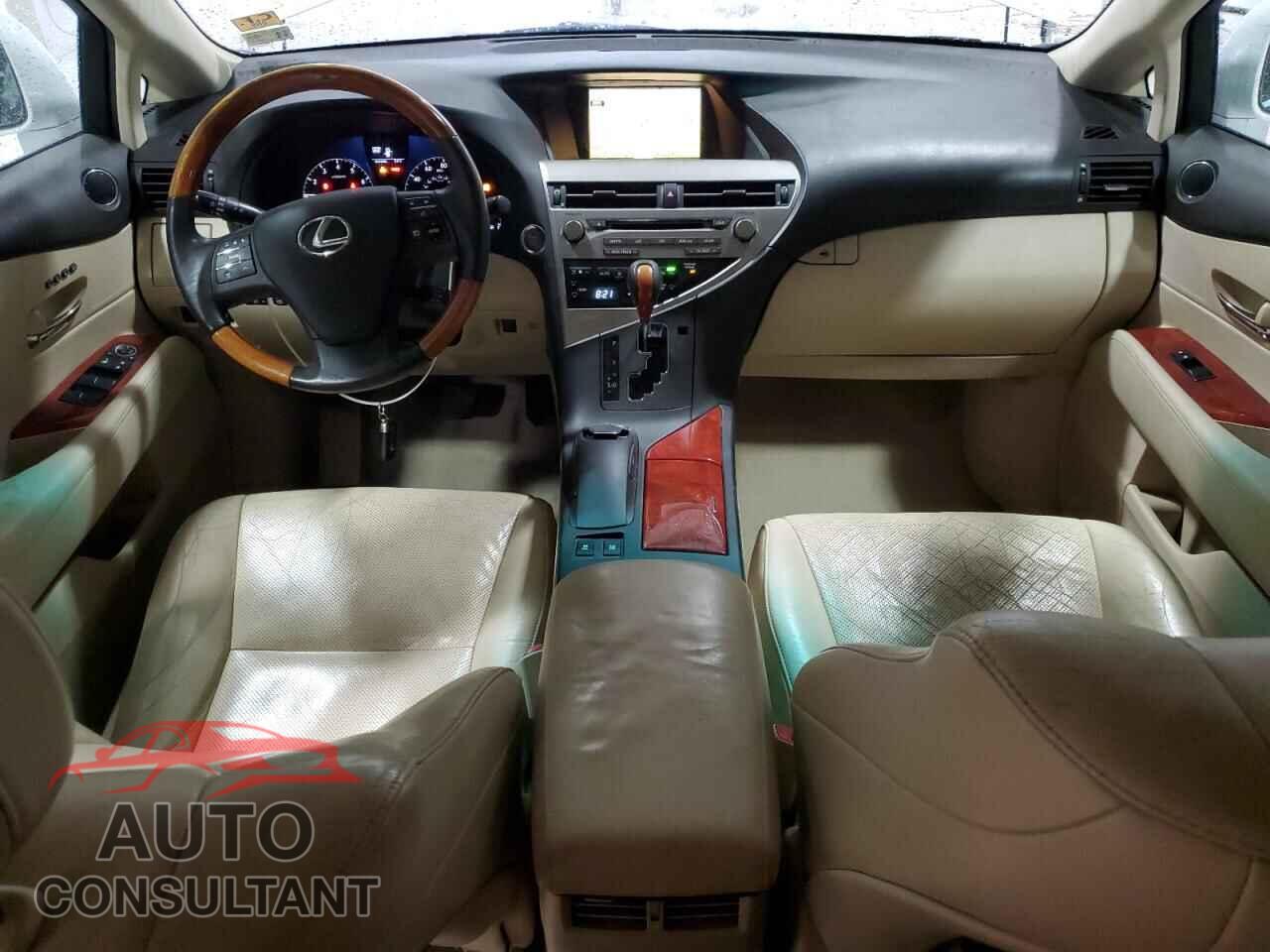 LEXUS RX350 2010 - 2T2BK1BAXAC045366