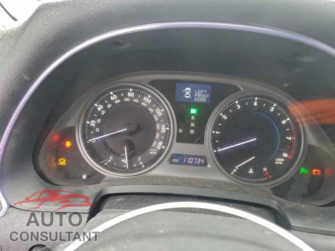 LEXUS IS 2011 - JTHBF5C23B2100391