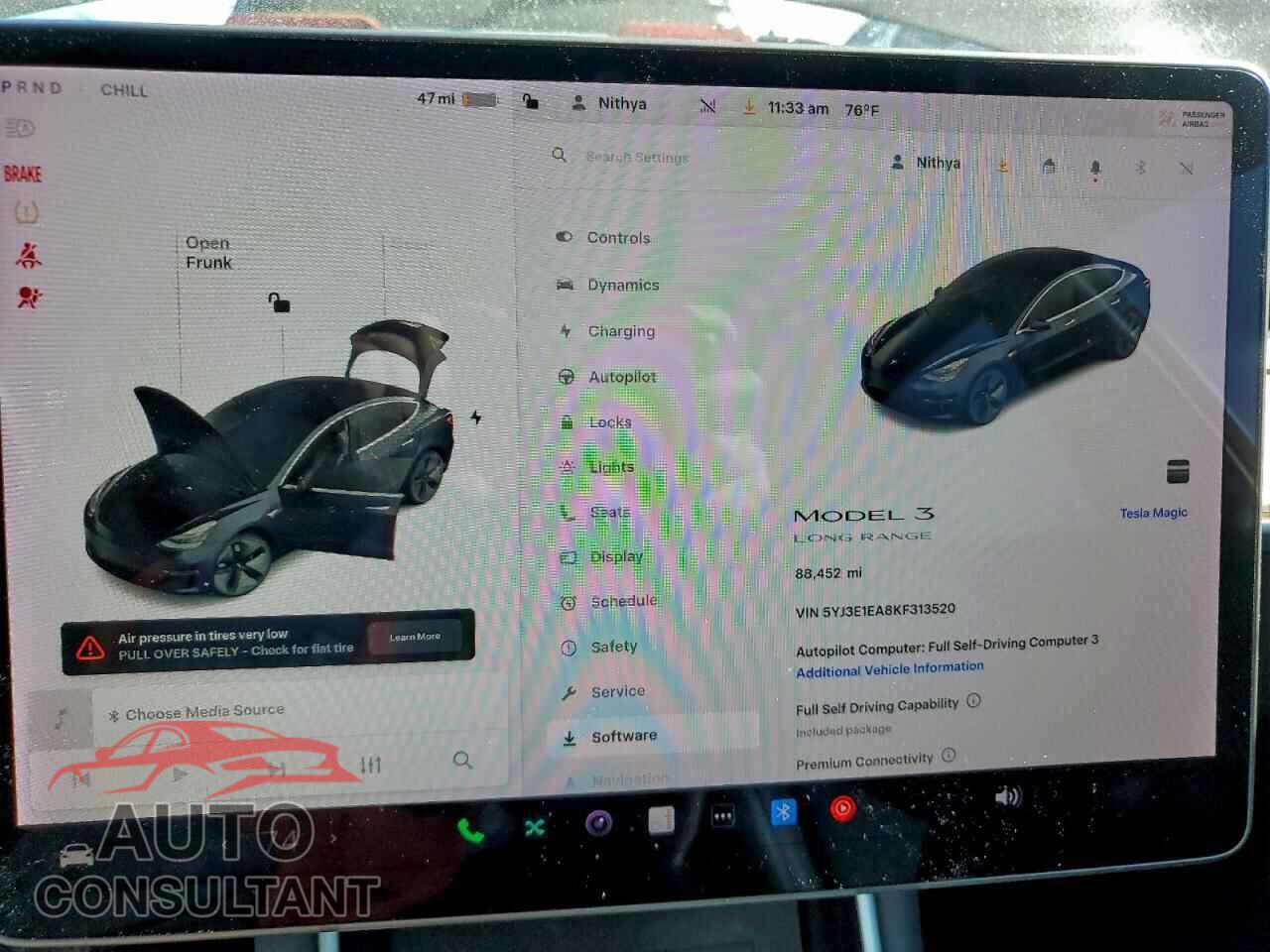 TESLA MODEL 3 2019 - 5YJ3E1EA8KF313520