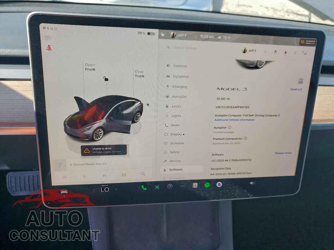 TESLA MODEL 3 2023 - 5YJ3E1EA4PF641105