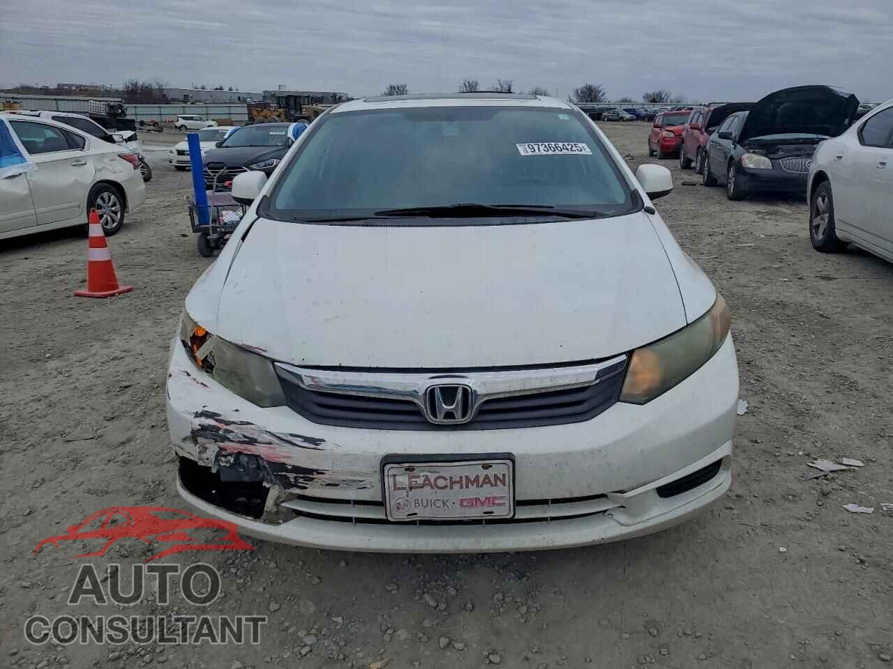 HONDA CIVIC 2012 - 2HGFB2F90CH542254