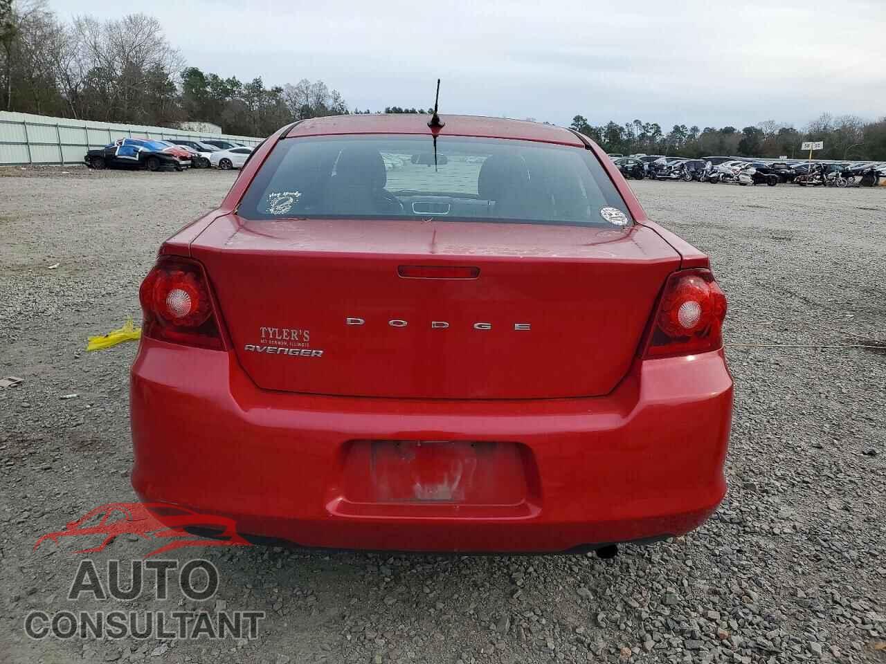 DODGE AVENGER 2013 - 1C3CDZAB2DN730205