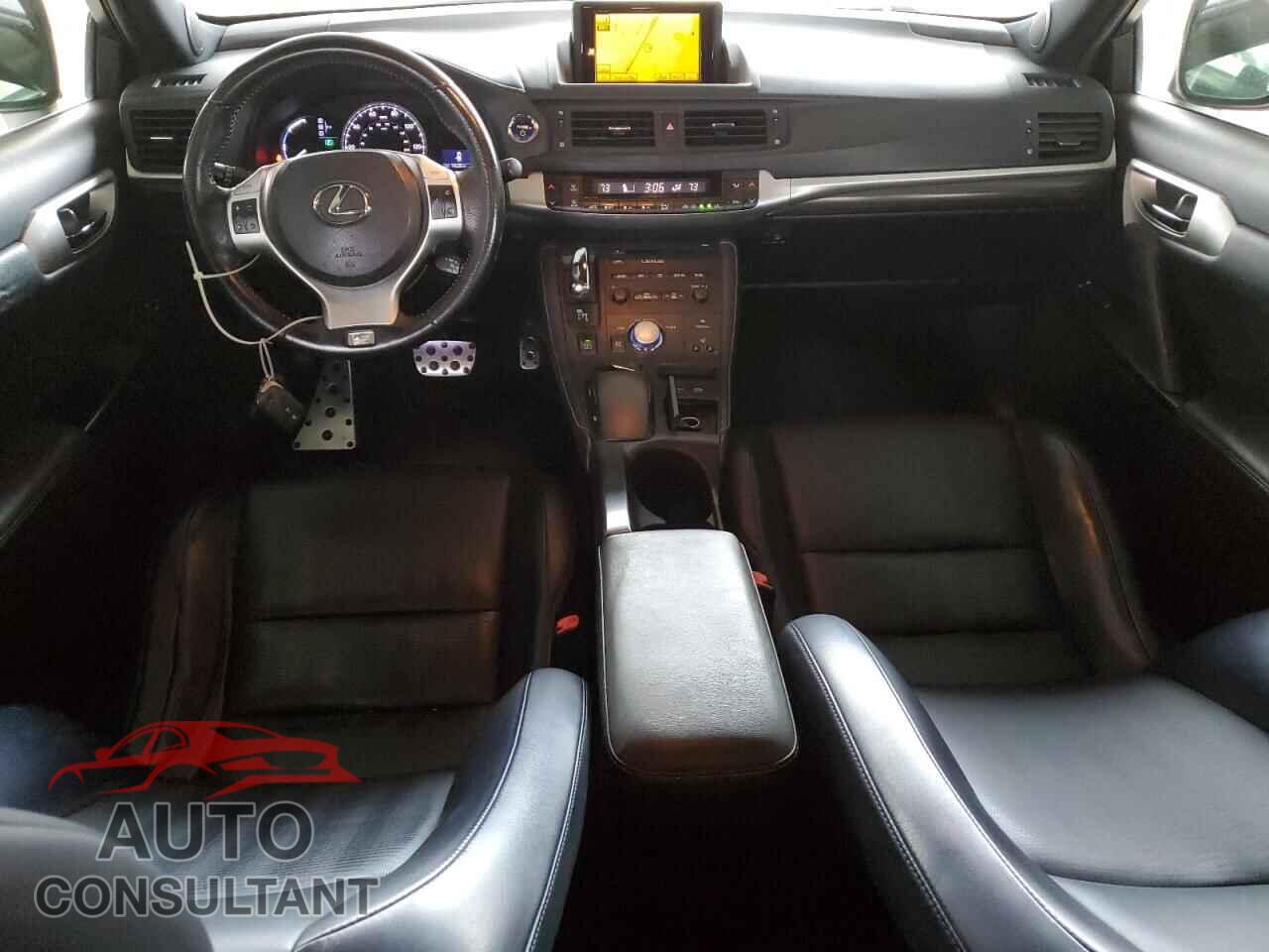 LEXUS CT 200 2012 - JTHKD5BH9C2069080