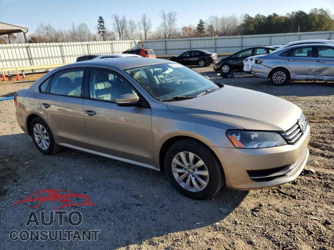 VOLKSWAGEN PASSAT 2015 - 1VWAS7A38FC021652